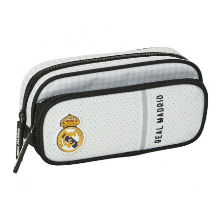 Bolso escolar portatodo safta con bolsillo real madrid 1 equipacion 24 25 105x210x60 mm