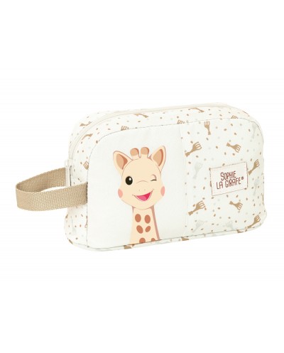 Portadesayunos safta termo reciclado y repelente agua sophie la girafe cookie 120x215x65 mm