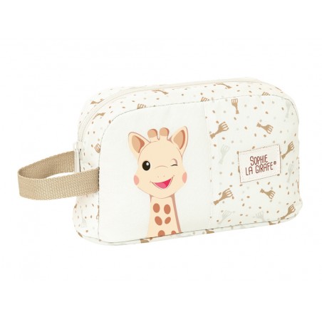 Portadesayunos safta termo reciclado y repelente agua sophie la girafe cookie 120x215x65 mm