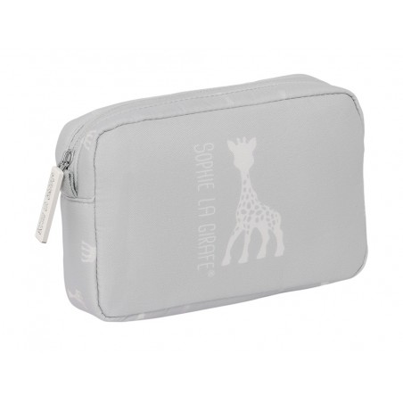 Neceser safta pequeno reciclado y repelente agua sophie la girafe mum 130x200x55 mm