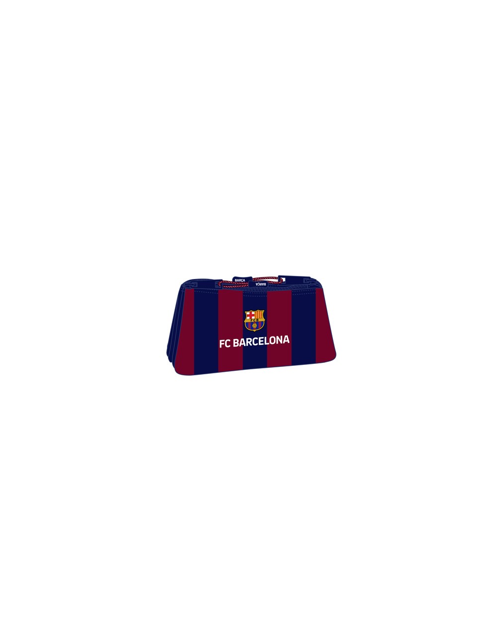 Neceser safta pequeno doble fc barcelona 100x220x80 mm