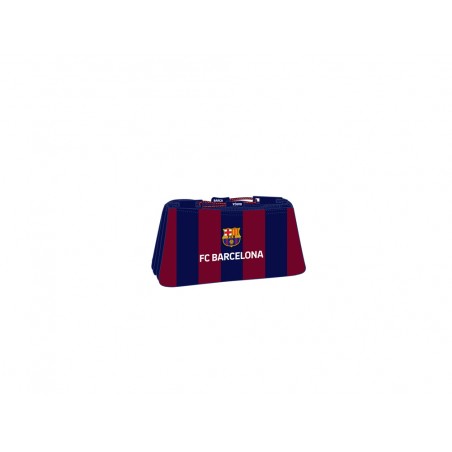 Neceser safta pequeno doble fc barcelona 100x220x80 mm