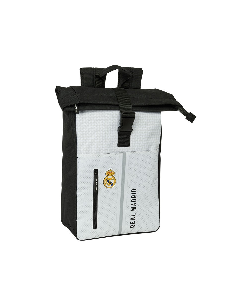 Mochila safta solapa para portatil 156 real madrid 1 equipacion 24 25 420x280x130 mm