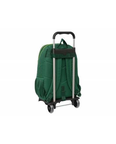 Mochila safta mod 754 con carro 905 resistente agua real betis balompie 430x300x140 mm