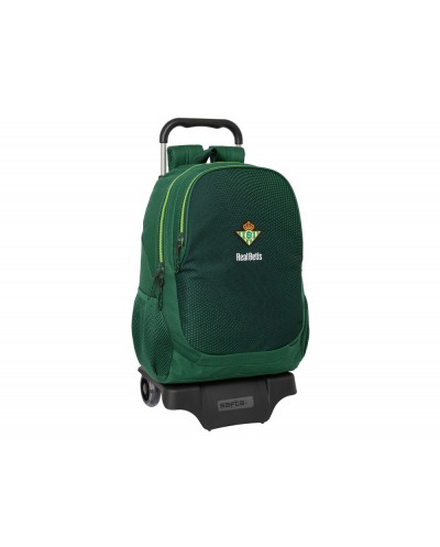 Mochila safta mod 754 con carro 905 resistente agua real betis balompie 430x300x140 mm