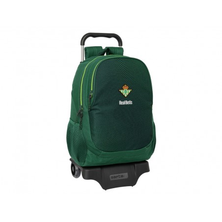 Mochila safta mod 754 con carro 905 resistente agua real betis balompie 430x300x140 mm