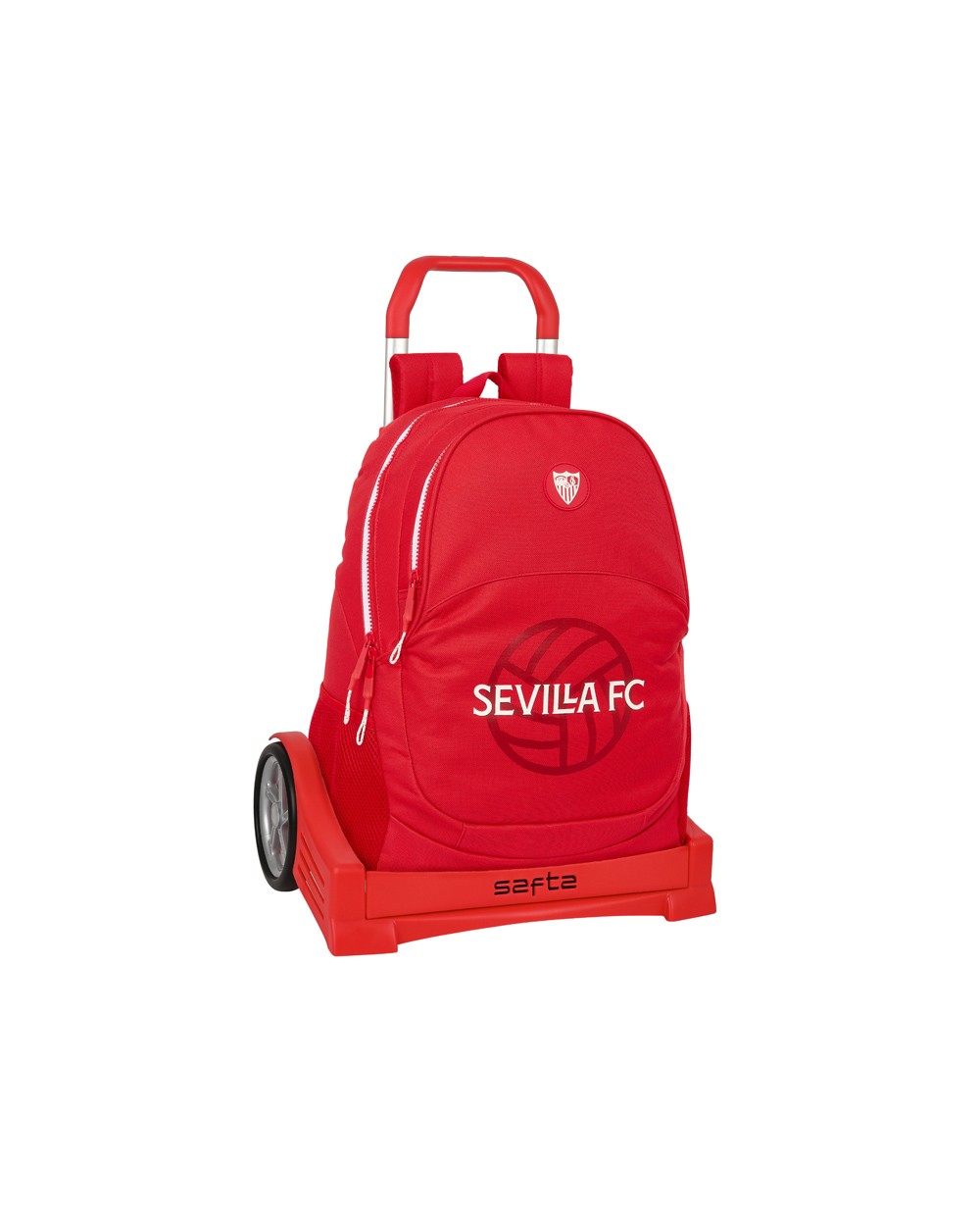 Mochila safta mod 665 con carro evolution sevilla fc corporativa 440x320x160 mm