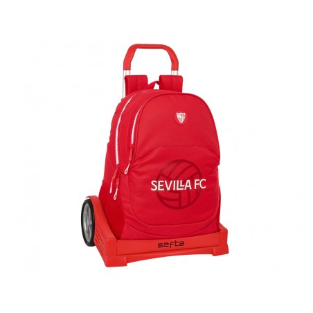 Mochila safta mod 665 con carro evolution sevilla fc corporativa 440x320x160 mm