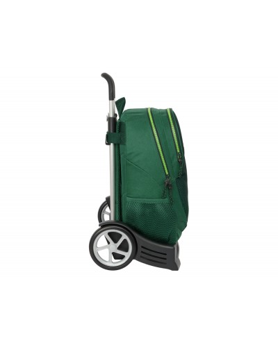 Mochila safta mod 665 con carro evolution resistente al agua real betis balompie 430x320x140 mm