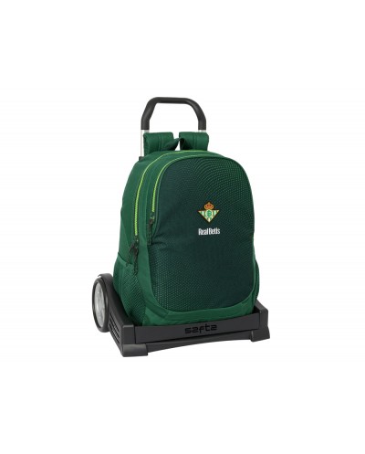 Mochila safta mod 665 con carro evolution resistente al agua real betis balompie 430x320x140 mm