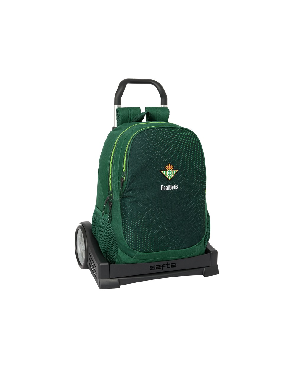 Mochila safta mod 665 con carro evolution resistente al agua real betis balompie 430x320x140 mm