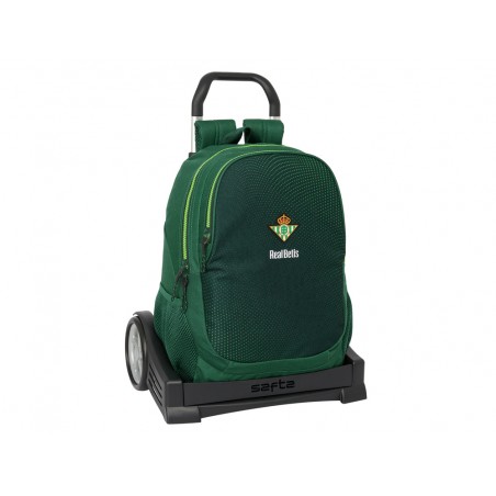 Mochila safta mod 665 con carro evolution resistente al agua real betis balompie 430x320x140 mm