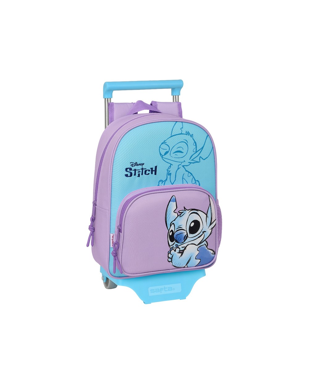 Mochila safta mod 185 con carro 705 stitch sweet 340x260x110 mm