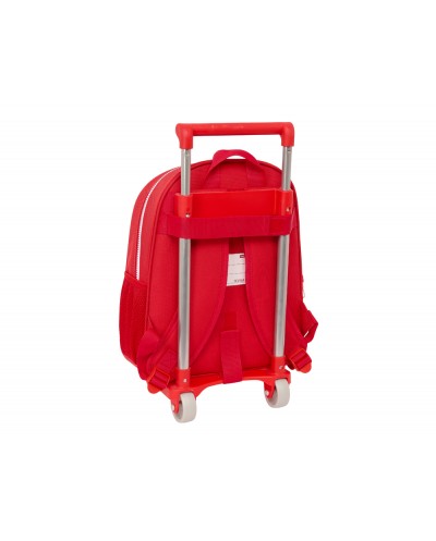 Mochila safta mod 006 con carro 705 sevilla fc corporativa 340x280x100 mm