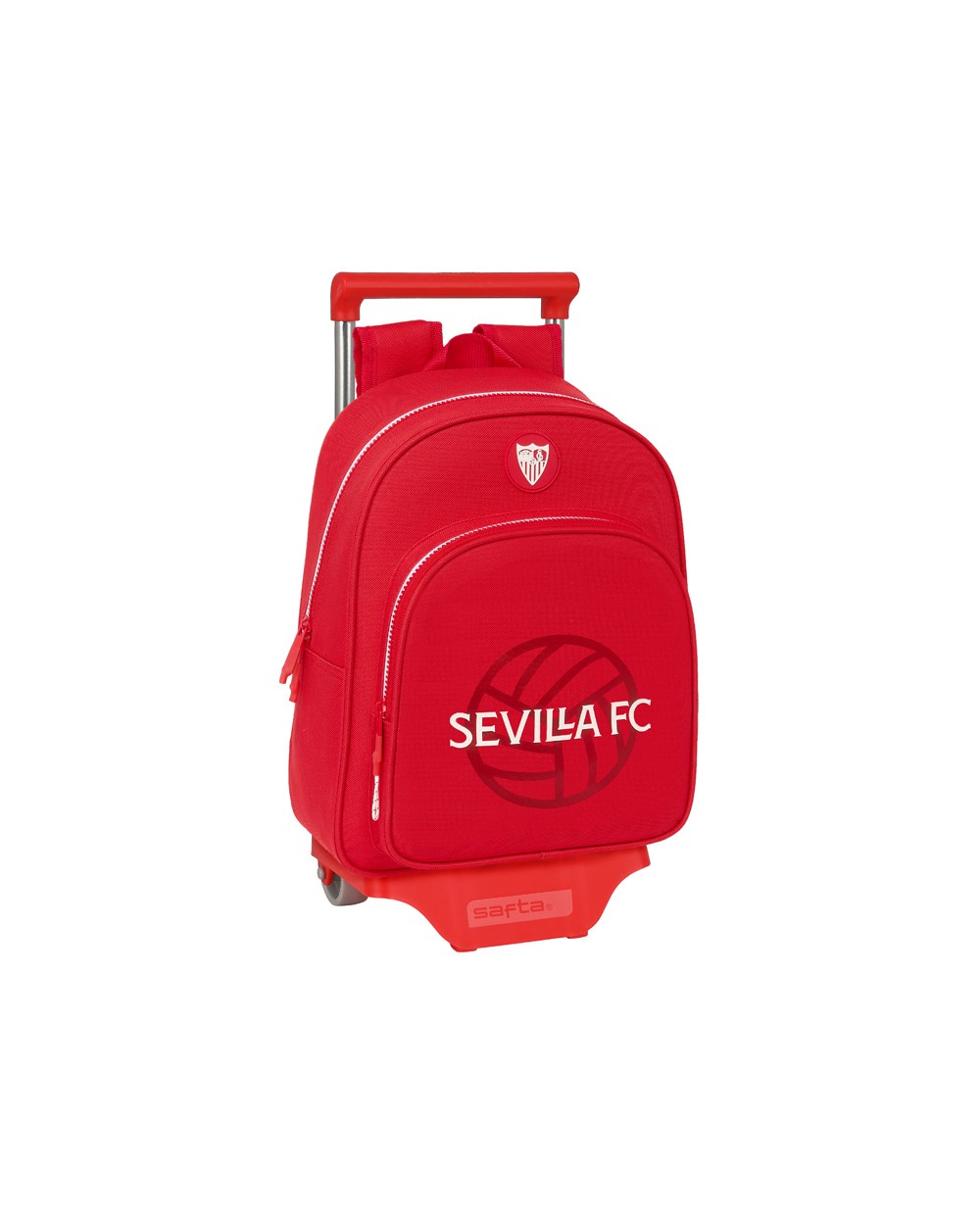 Mochila safta mod 006 con carro 705 sevilla fc corporativa 340x280x100 mm