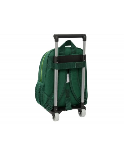 Mochila safta mod 006 con carro 705 resistente agua real betis balompie 340x280x100 mm