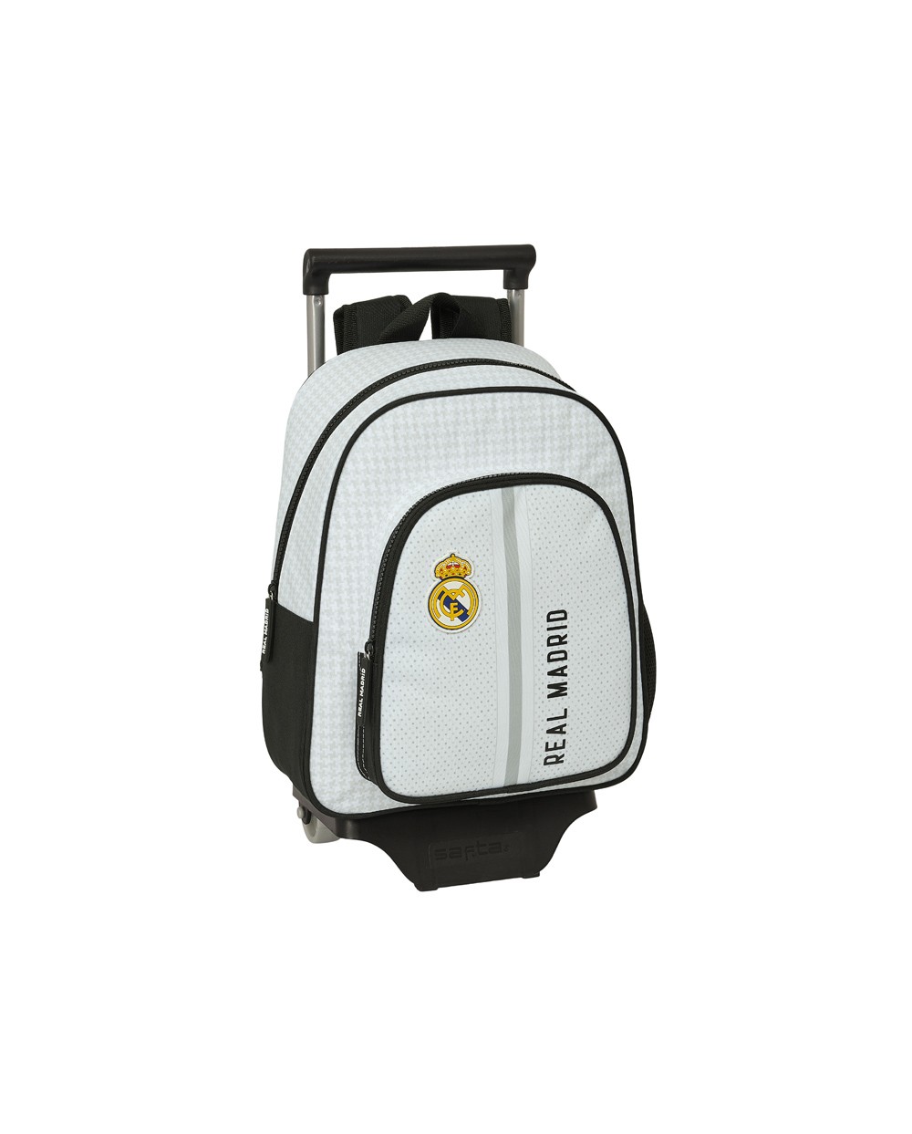 Mochila safta mod 006 con carro 705 real madrid 1 equipacion 24 25 340x280x100 mm