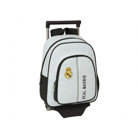 Mochila safta mod 006 con carro 705 real madrid 1 equipacion 24 25 340x280x100 mm