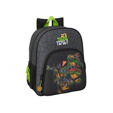 Mochila safta junior adaptable a carro tortugas ninja 380x320x120 mm