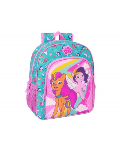 Mochila safta junior adaptable a carro my little pony magic 380x320x120 mm