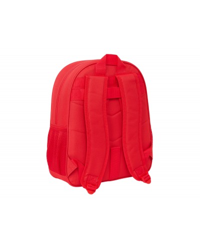 Mochila safta junior adaptable a carro atletico de madrid 380x320x120 mm