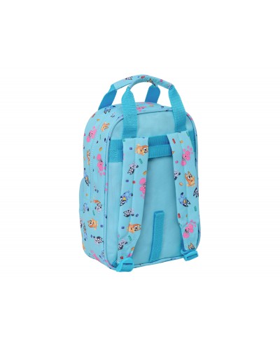 Mochila safta infantil con asas adaptable a carro bluey 280x200x80 mm