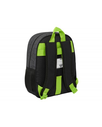 Mochila safta infantil adaptable a carro tortugas ninja 330x270x100 mm