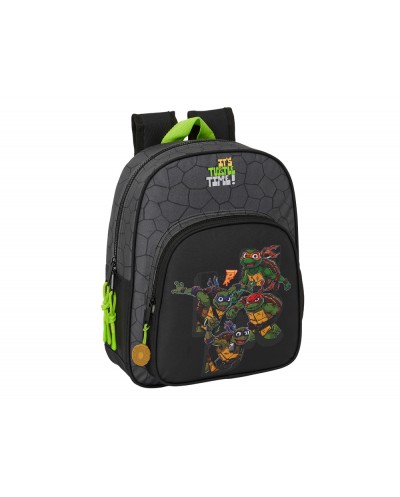 Mochila safta infantil adaptable a carro tortugas ninja 330x270x100 mm