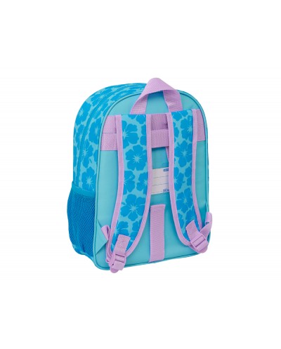 Mochila safta infantil adaptable a carro stitch hawaii 340x260x110 mm