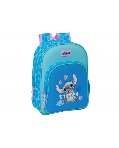 Mochila safta infantil adaptable a carro stitch hawaii 340x260x110 mm