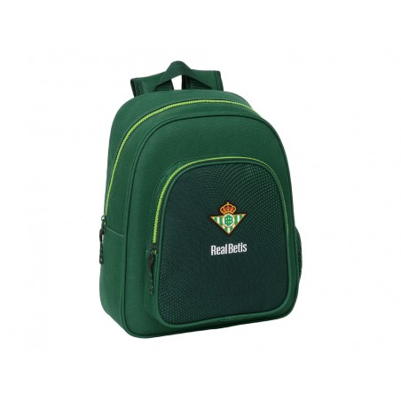 Mochila safta infantil adaptable a carro resistente agua real betis balompie 340x280x100 mm