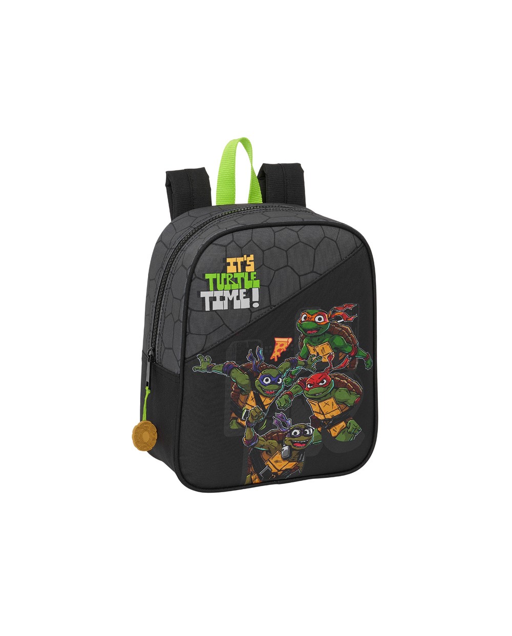 Mochila safta guarderia adaptable a carro tortugas ninja 270x220x100 mm