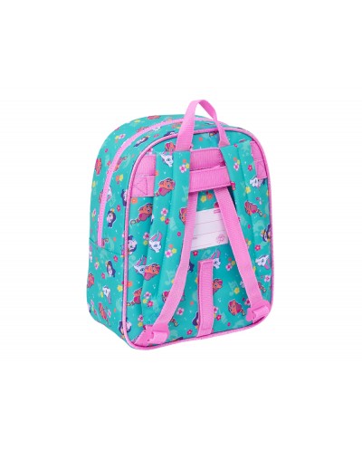 Mochila safta guarderia adaptable a carro my little pony magic 270x220x100 mm