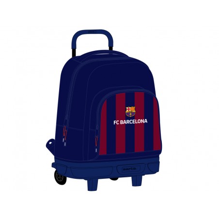 Mochila safta grande con ruedas compact extraible fc barcelona 450x330x220 mm