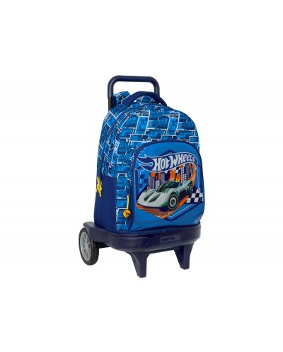 Mochila safta grande con ruedas compact evolution extraible hot wheels sonny 450x330x220 mm