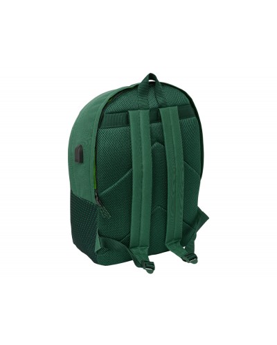 Mochila safta doble para portatil 156 usb resistente agua real betis balompie 440x310x180 mm