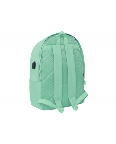 Mochila safta doble para portatil 156 usb munich basics girl 440x310x180 mm