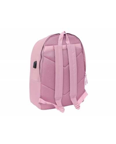 Mochila safta doble para portatil 156 usb munich basics girl 440x310x180 mm