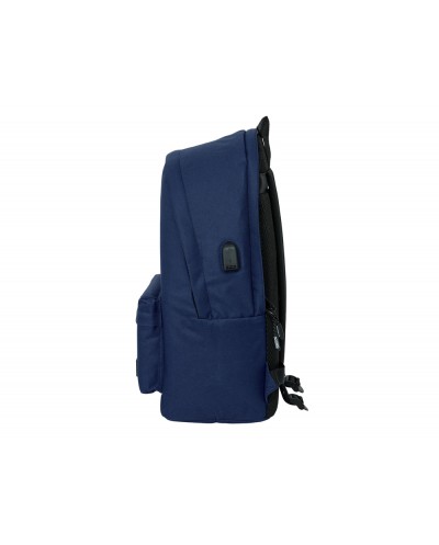 Mochila safta doble para portatil 156 usb munich basics boy 440x310x180 mm