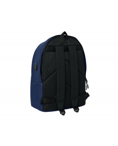 Mochila safta doble para portatil 156 usb munich basics boy 440x310x180 mm