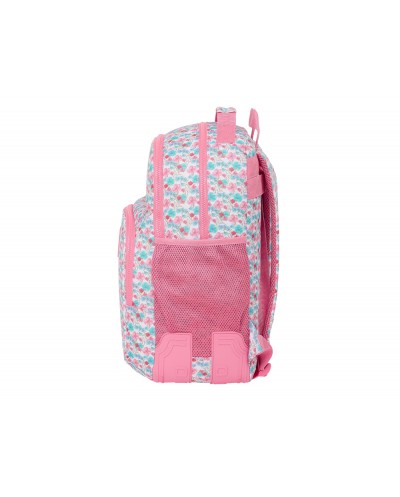 Mochila safta doble con cantoneras adaptable a carro reciclado moos floresistente 420x320x150 mm