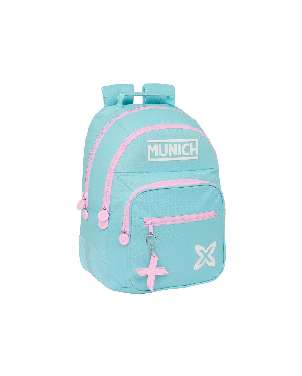 Mochila safta doble con cantoneras adaptable a carro munich heaven 420x320x150 mm