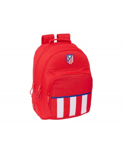 Mochila safta doble con cantoneras adaptable a carro atletico de madrid 420x320x150 mm