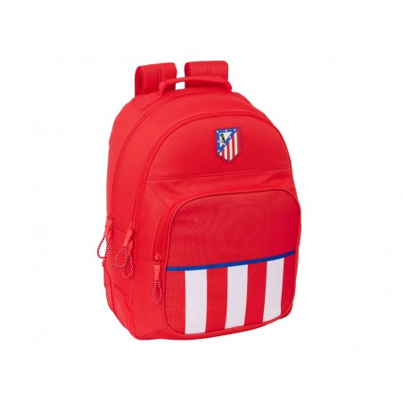 Mochila safta doble con cantoneras adaptable a carro atletico de madrid 420x320x150 mm