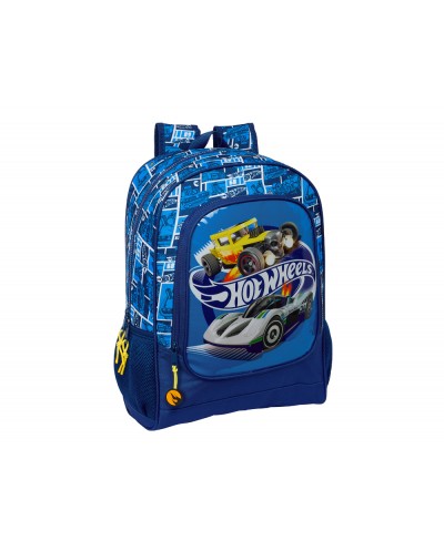 Mochila safta adaptable a carro hot wheels sonny 420x330x140 mm