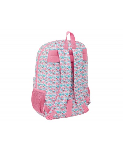 Mochila safta adaptada carro reciclado moos floresistente 460x300x140 mm