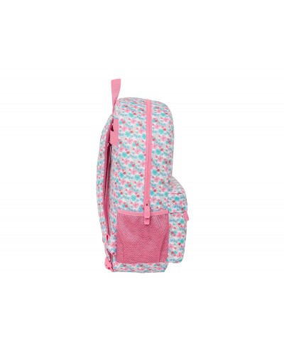 Mochila safta adaptada carro reciclado moos floresistente 460x300x140 mm