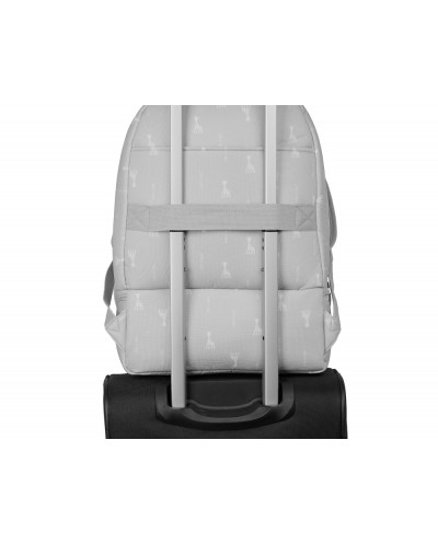 Mochila safta accesorios bebe reciclado y repelente sophie la girafe mum 430x300x150 mm