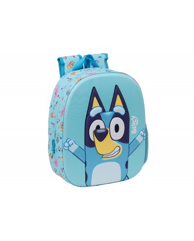 Mochila safta 3d bluey 330x270x100 mm