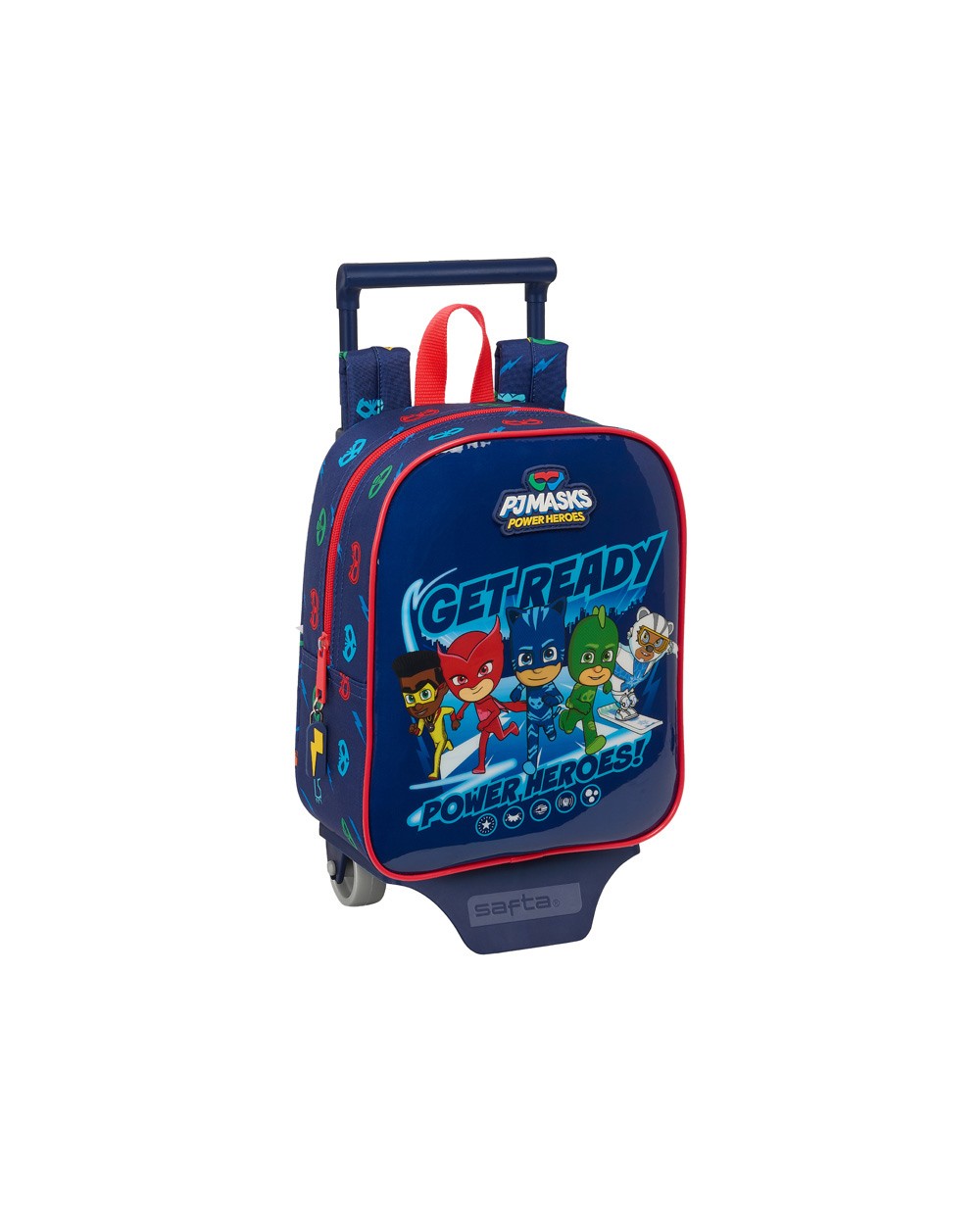 Mochila 232 con carro 805 safta pjmasks ready 270x220x100 mm